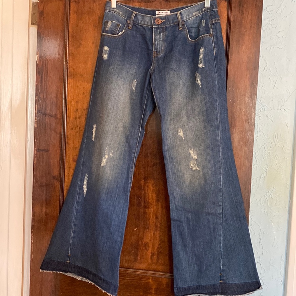 One x OneTeaspoon Free People Wide Leg Jeans